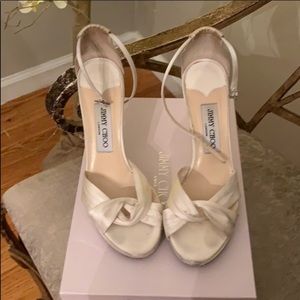 Jimmy Choo Satin Heels